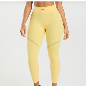 Gymshark Whitney Mesh Leggings in Pollen